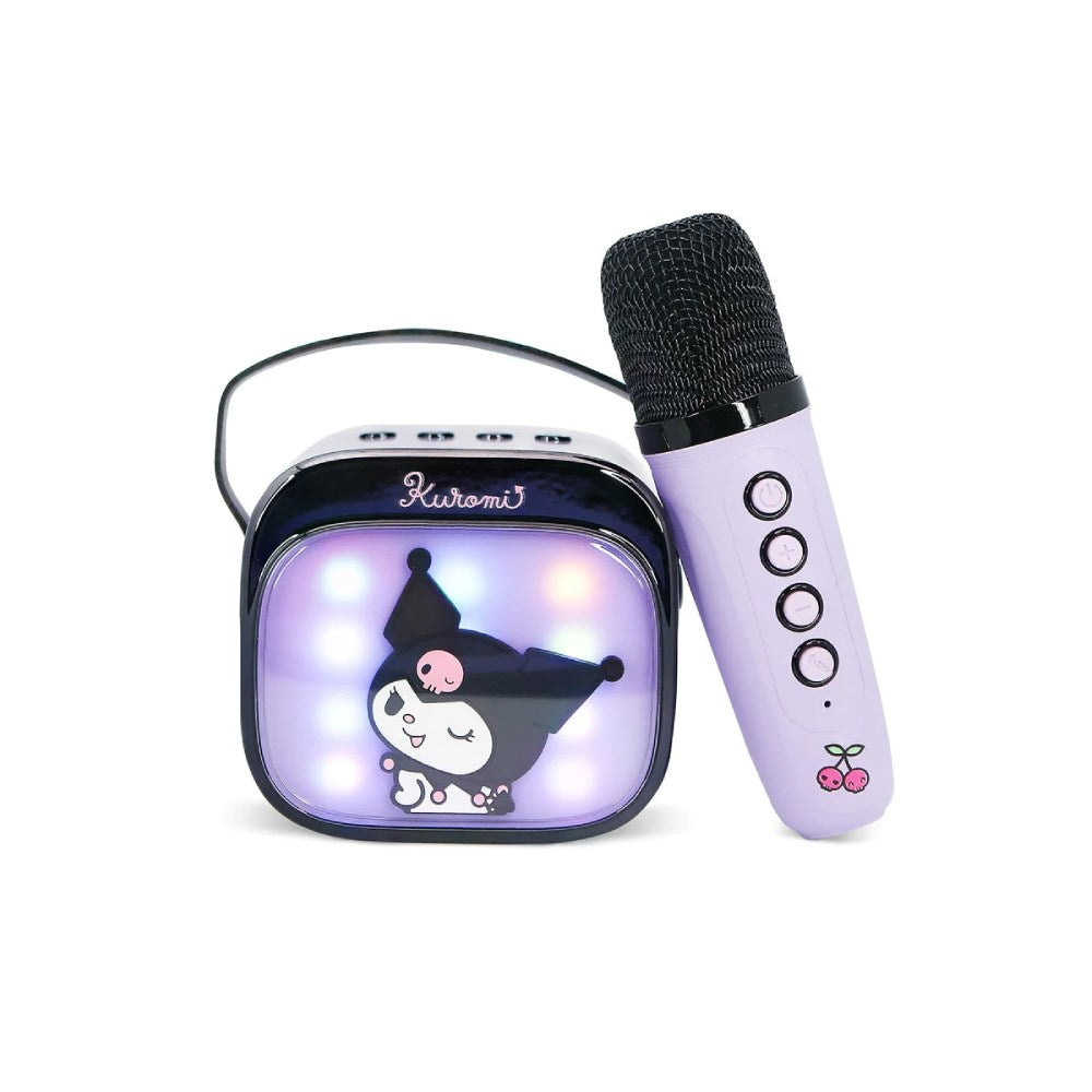 OTL KUROMI Karaoke Set with Wireless Speaker & Microphone - Purple