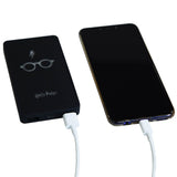 Harry Potter 10W Luminous Powerbank with 2 x USB-A - 6,000 mAh - Black