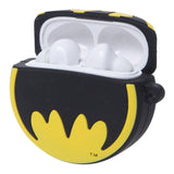 Batman True Wireless In-Ear Headphones with Case Cover - Black / Yellow