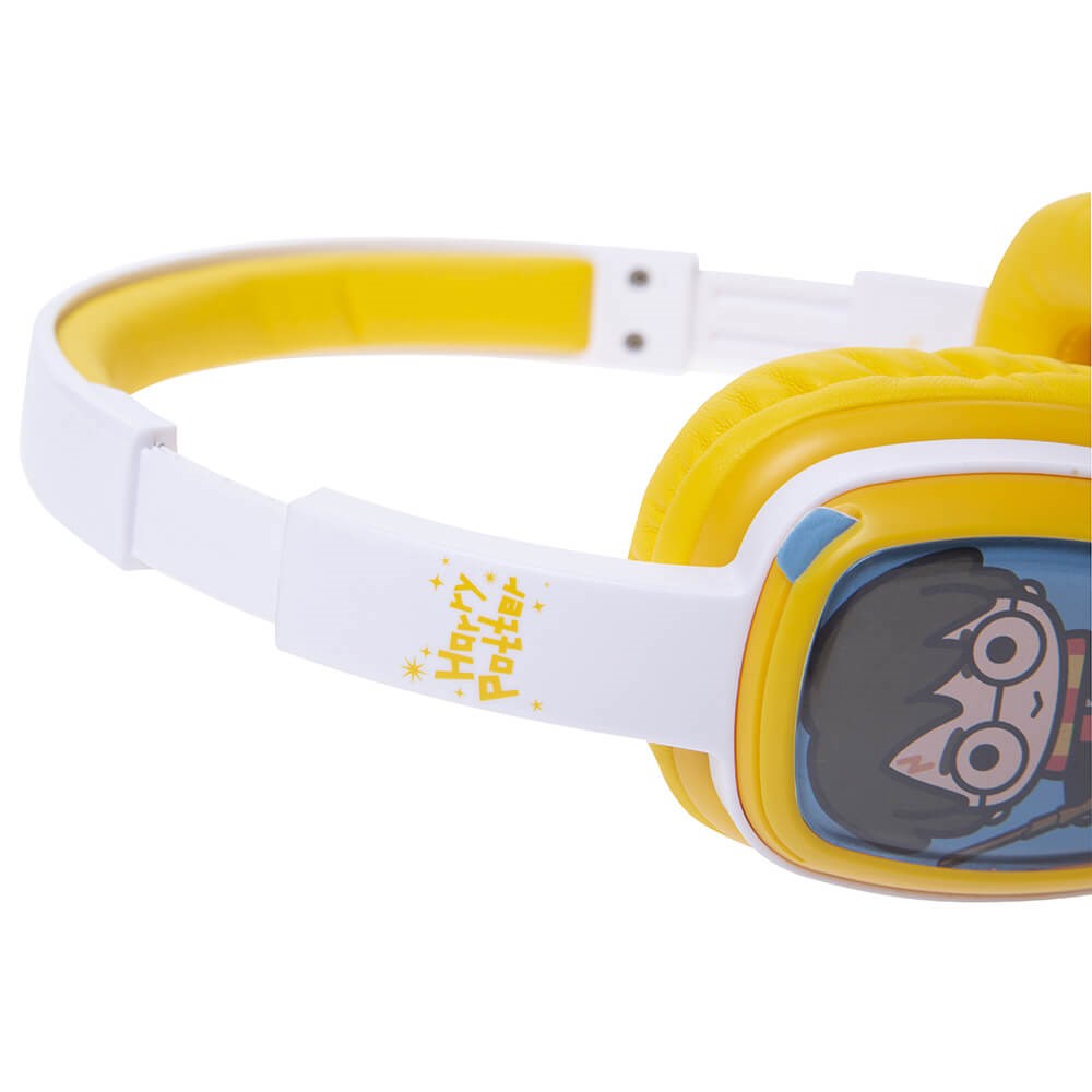 Harry Potter Flip 'N' Switch Junior On-Ear Headset Max. 85dB - White / Yellow