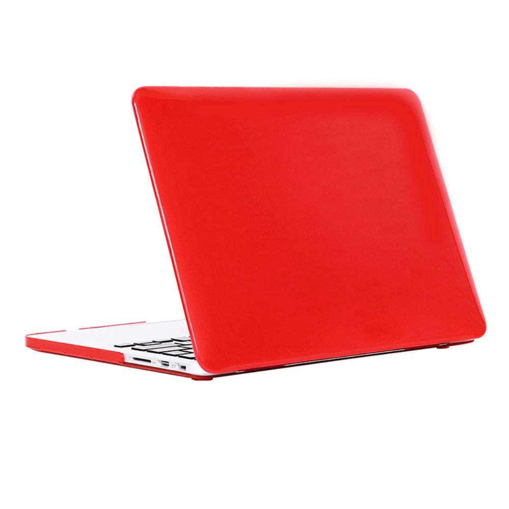 MacBook Air 13 (2020) - Hard Case -  Red / Transparent