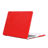 MacBook Air 13 (2020) - Hard Case -  Red / Transparent