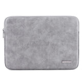 Canvas Artisan Leather Sleeve 13" (35.5 x 25 cm) - Grey