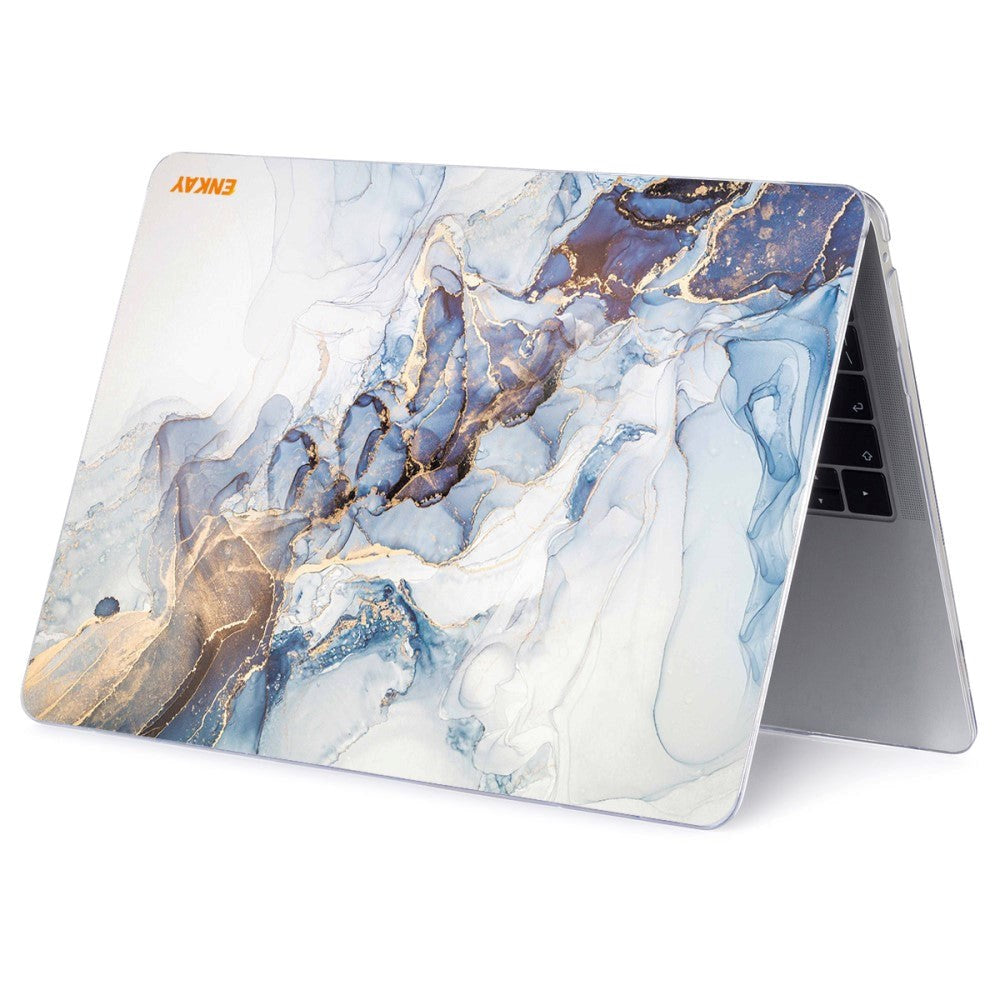 MacBook Pro 16" Enkay Hard Case - Marble - White