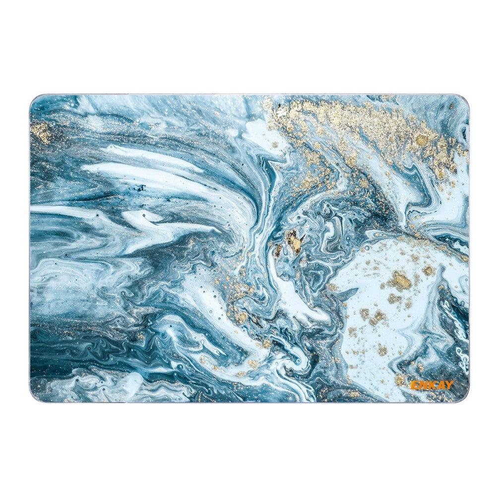 MacBook Air 13 (2020) Enkay Hard Case - Marble - Blue