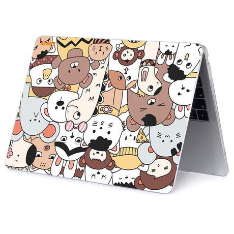 MacBook Pro 16 Enkay Protective Hard Case w. Print - Zoo