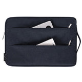 CanvasArtisan Sleeve with Handle for Laptop / Macbook 15" - (39 x 28 x 2 cm) - Navy Blue