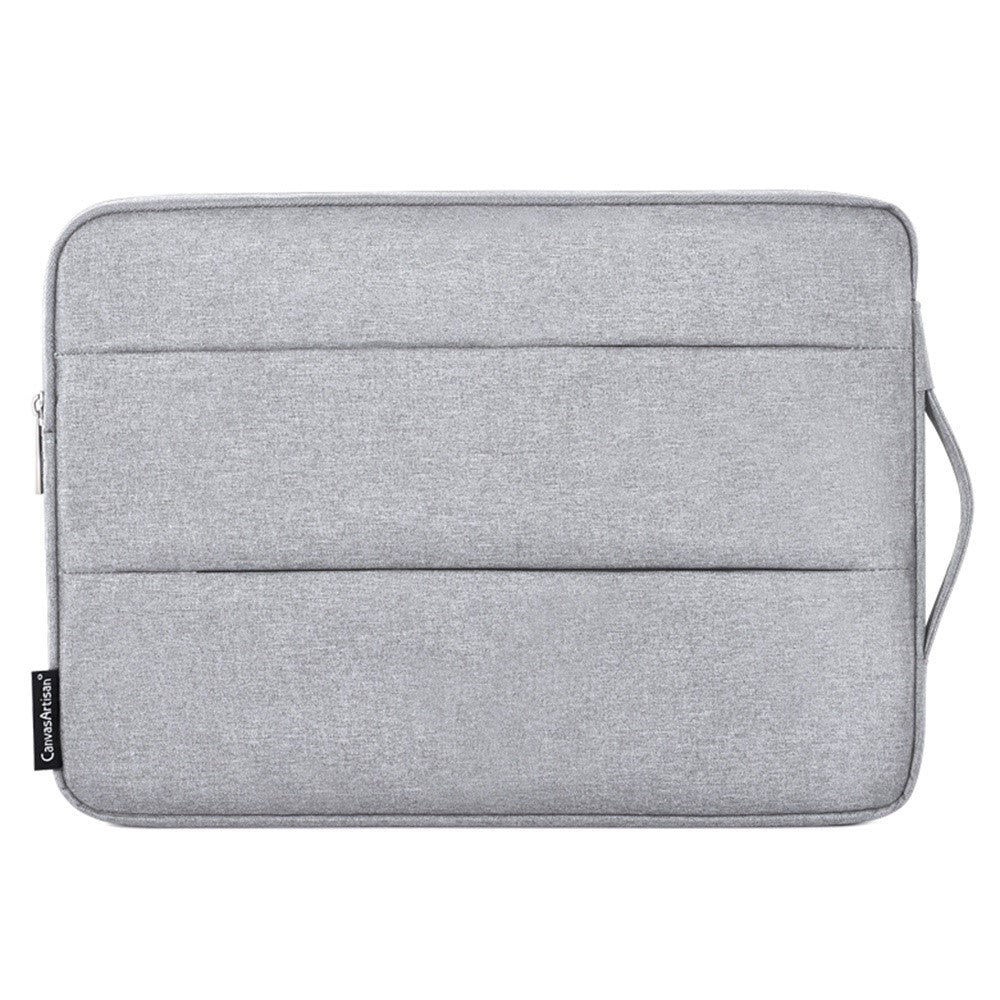 CanvasArtisan Sleeve with Handle for Laptop / Macbook 15" - (39 x 28 x 2 cm) - Grey