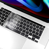 MacBook Pro 16 (2019) / MacBook Pro 13 (2020-2022) Enkay Keyboard Guard w. Nordic / EU Keyboard - Transparent