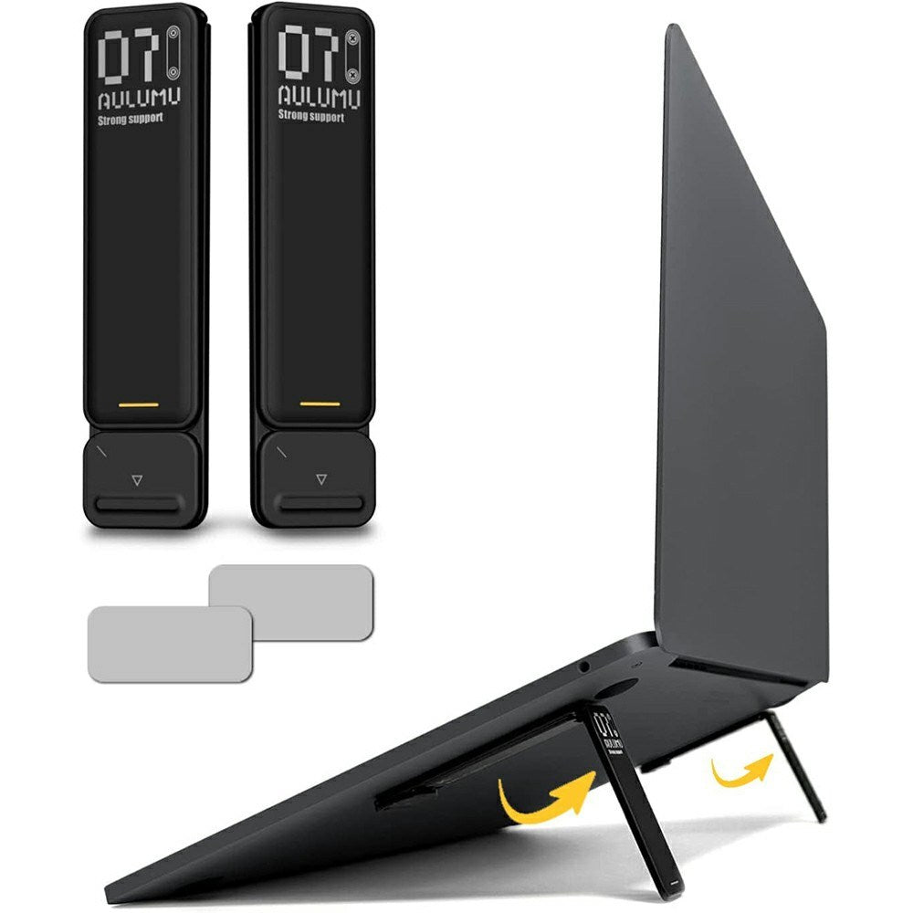 AULUMU Laptop Stand - 2 pcs - Black