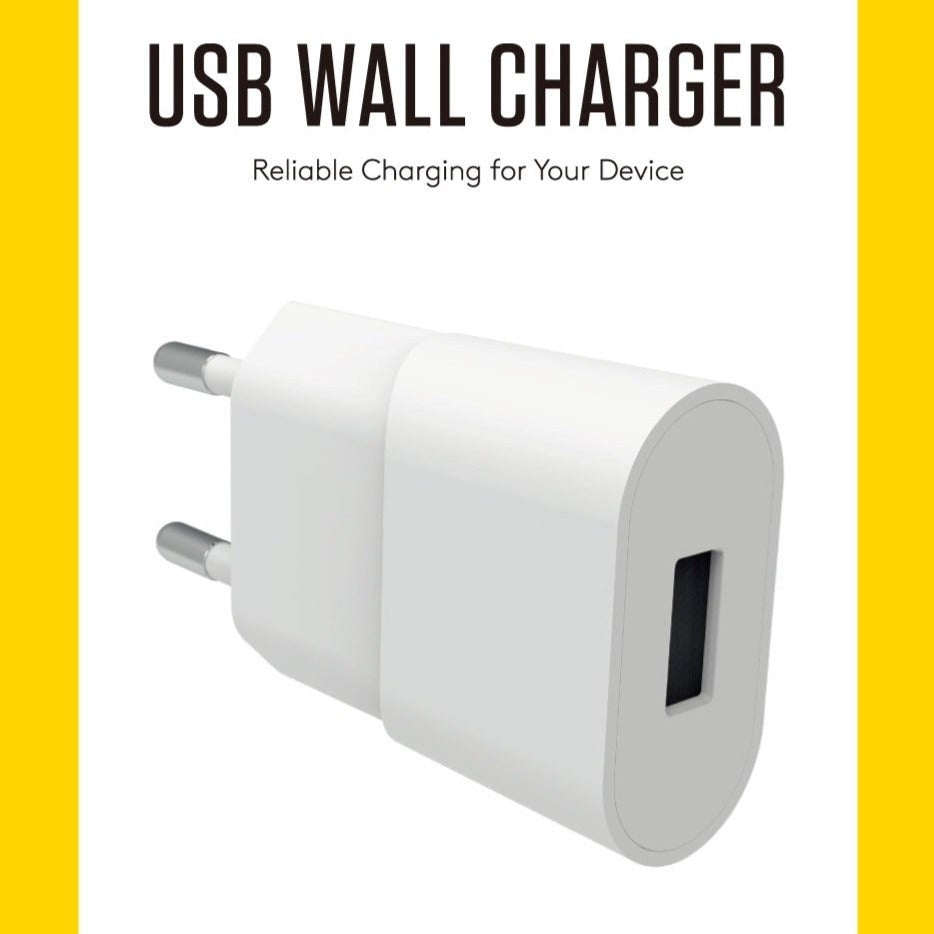 Smartline 12W Wall charger w. USB-A - White