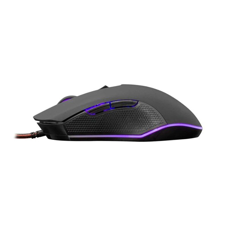 White Shark CYRUS Gaming Mouse 3,200 dpi with Built-in Light - Black