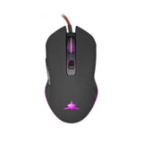 White Shark CYRUS Gaming Mouse 3,200 dpi with Built-in Light - Black