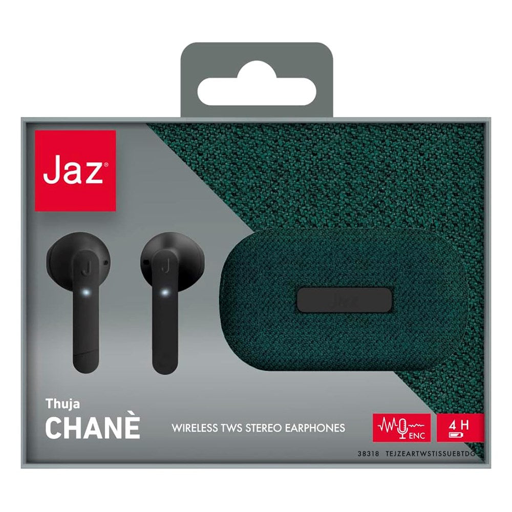 Jaz Chané True Wireless In-Ear Bluetooth Headphones - Green Fabric