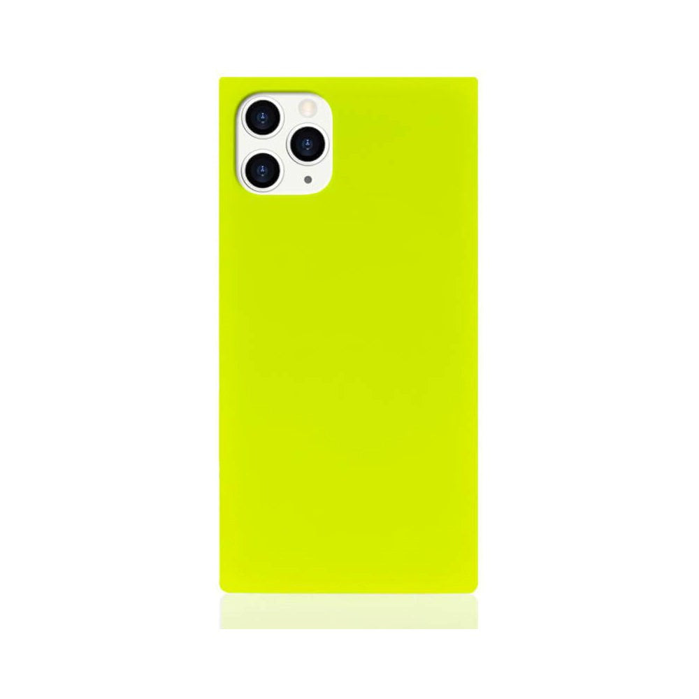 iPhone 11 Pro iDecoz Case - Neon Yellow