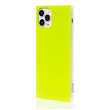 iPhone 11 Pro iDecoz Case - Neon Yellow