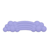 Keyboard Wrist Rest with. Clouds and Rainbow Design - Purple