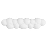 Keyboard Wrist Rest with Cloud Design - White