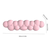 Keyboard Wrist Rest with Cloud Design - Pink