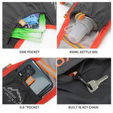 Running Vest with Practical Pockets - Size L - Blue