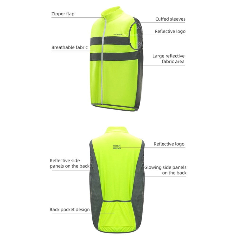 Reflective Vest - Size 3XL - Yellow