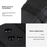 Water-Resistant Bicycle Saddle Bag - Black