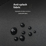 Small Water Resistant Organizer Bag - 13 x 12cm - Black