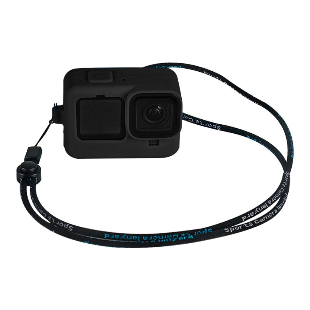 GoPro Hero 9 / 10 Silicone Case incl. Strap - Black