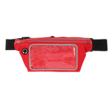 Running Belt with Pocket for Mobile & Accessories - Red