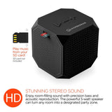 Hypergear Sound Cube Wireless Bluetooth Speaker - Black