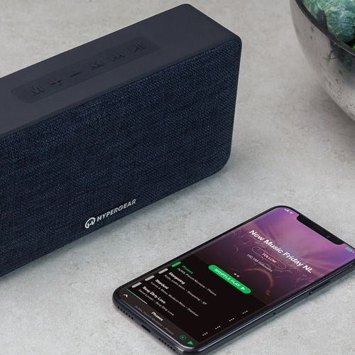 HyperGear Fabrix Wireless Speaker - Black