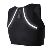Reflective Running Vest - Size S - Black