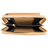 Universal Leather Clutch w. Shoulder Strap (160 x 80 mm) - Pink