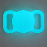 AirTag Silicone Case for Collar - Luminescent Blue