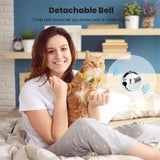 Cat Collar with AirTag Silicone Case & Bell - Pineapple