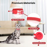 Cat Collar with AirTag Silicone Case & Bell - Watermelon