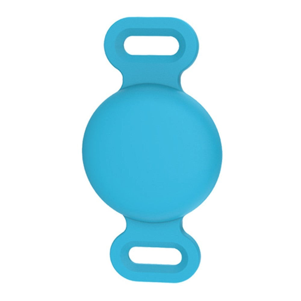 AirTag Silicone Case for Collar - Light Blue