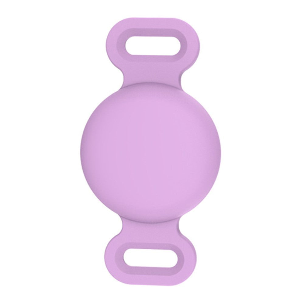 AirTag Silicone Case for Collar - Purple