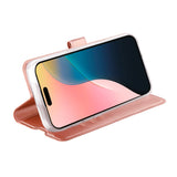 iPhone 16 Vivanco Classic Wallet Wallet Case - Rose Gold