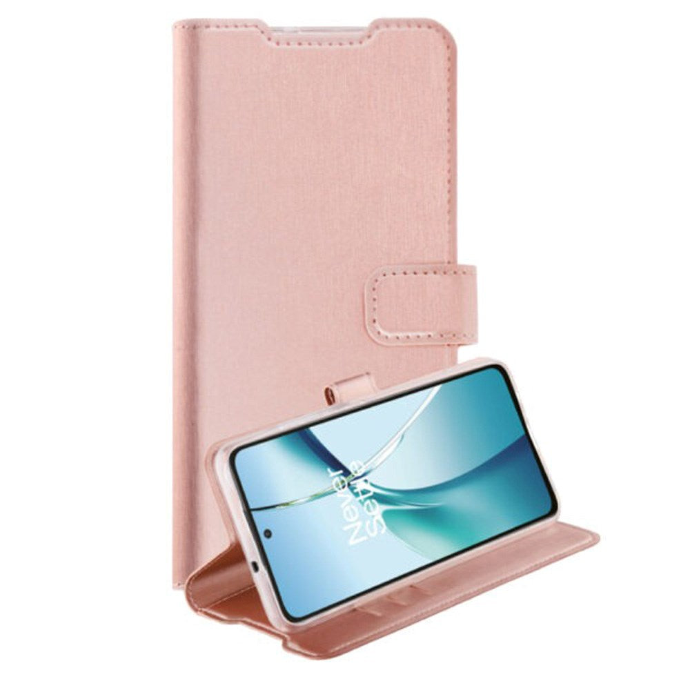 OnePlus Nord CE4 Lite - Vivanco Classic Wallet Flip Cover with Purse - Pink