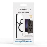 Vivanco Samsung Galaxy S25 Ultra Mag Pro Cover – Transparent/Black