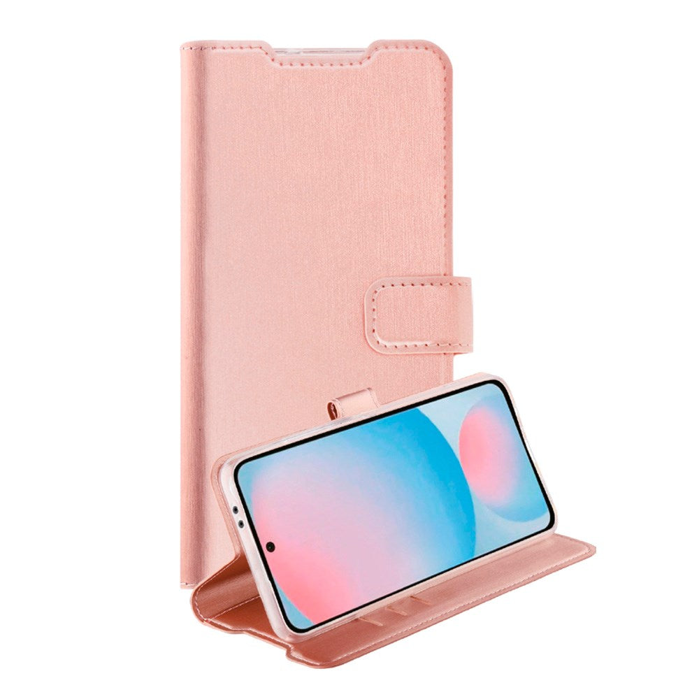 Samsung Galaxy A56 (5G) / A36 (5G) - Vivanco Classic Wallet Flip Case with Purse - Pink