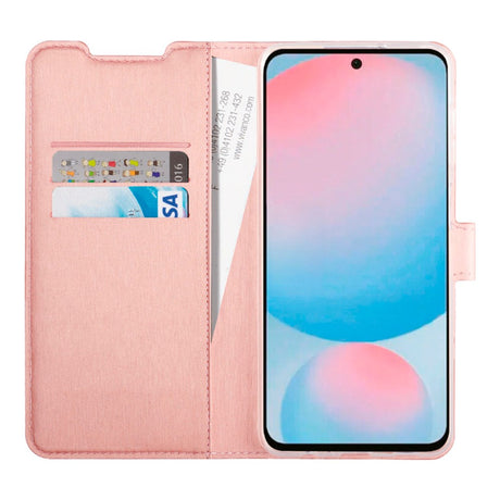 Samsung Galaxy A56 (5G) / A36 (5G) - Vivanco Classic Wallet Flip Case with Purse - Pink