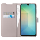 Samsung Galaxy A16 - Vivanco Classic Wallet Flip Case with Purse - Taupe