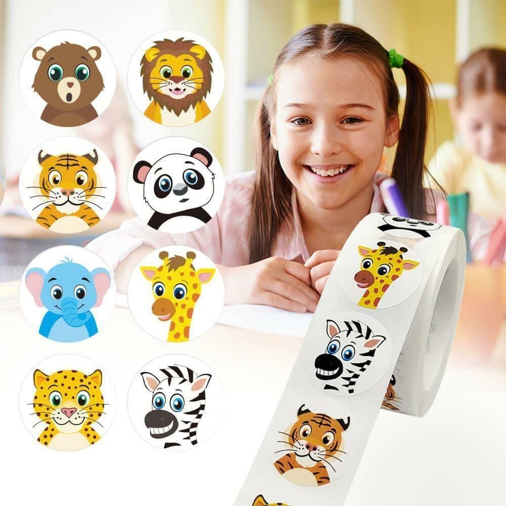 Stickers for Rewards / Decorations / Ornaments - Wild Animals