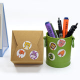 Roll of 500 x Stickers of Cartoon Animals - Wild Animals