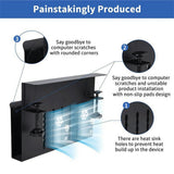 Holder with Desk Mount for Organization - Black