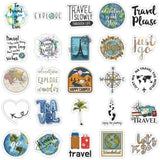 Travel Themed Stickers - 50 pcs.