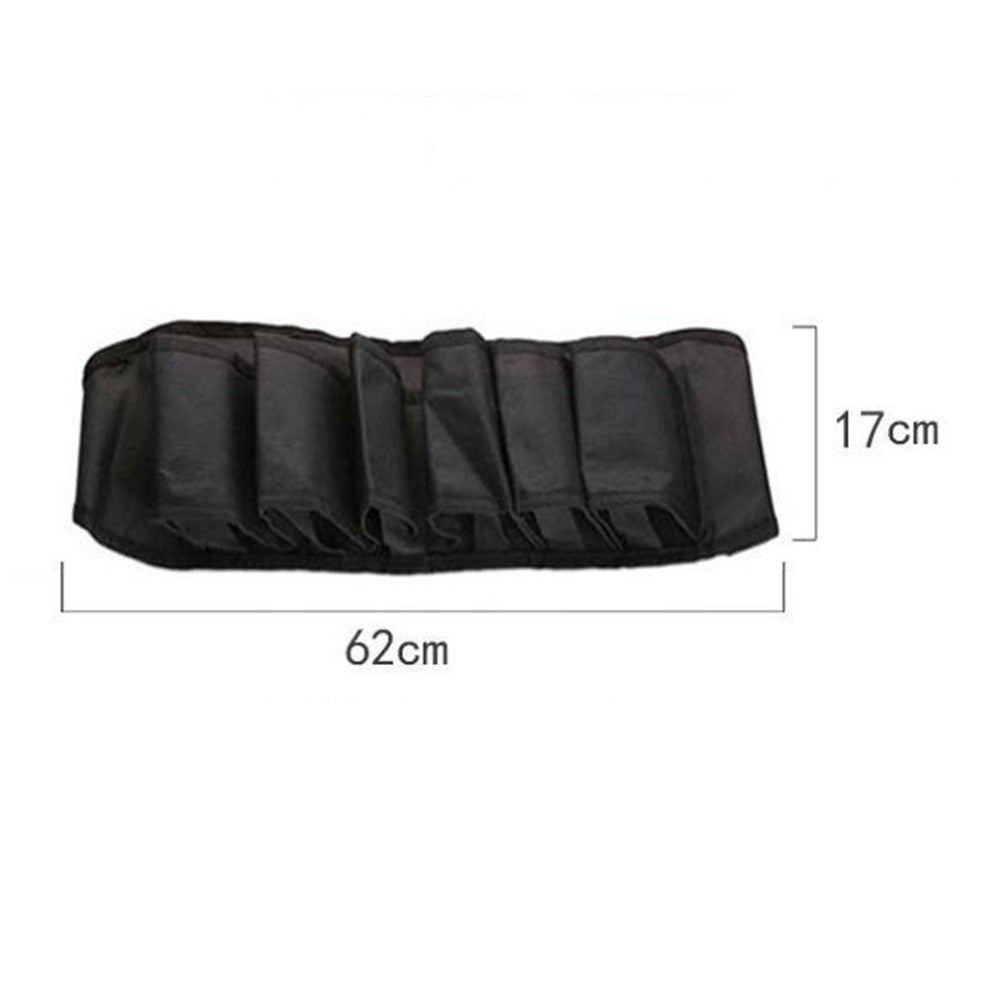 Belt Bag for Cans - 6 Compartments - Black