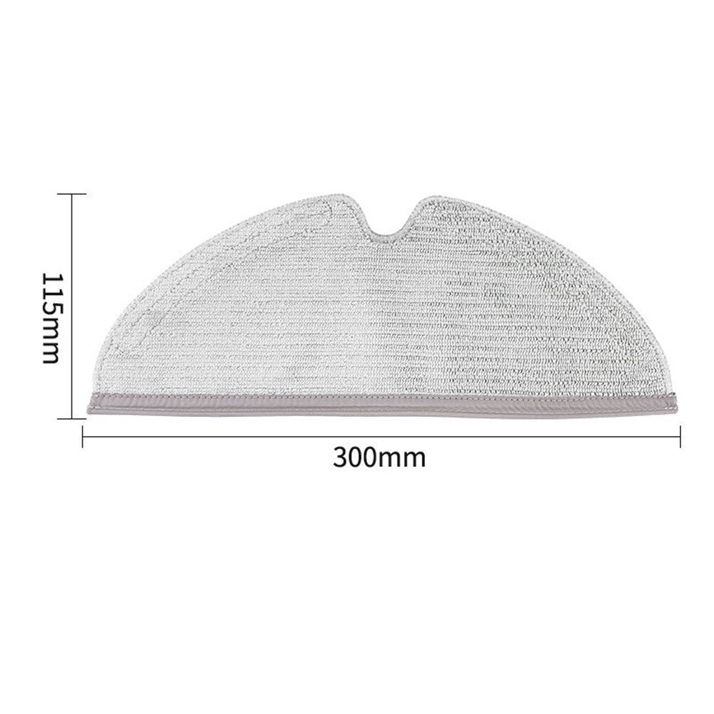 Mop cloth for Roborock S6 MaxV / S6 Pure / S5 Max / S6 / S5 / S50 / S55 / E4 / Q8 Max+ / Q8 Max / Q5 Pro Robot Vacuum - Grey